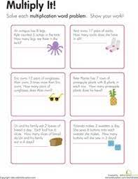 Improve your math knowledge with free questions in multiplication and division word problems and thousands of other math skills. 7 Multiplication Division Word Problems Ideas Word Problems Division Word Problems Teaching Math