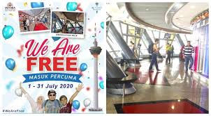 View menara kembar dari skydeck. Kl Tower Tawar Tiket Masuk Percuma Ke Observation Deck Hingga 31 Julai Ini