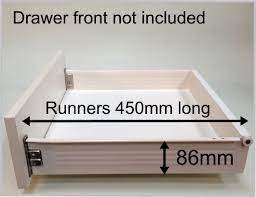 Shop online for solt ggsvde45w solt 4.5kg vented dryer and more at the good guys. Replacement Kitchen Drawer Box Shallow Complete Kit Including Runners From 20 20 08 For 500 Wide Base With 18mm Thick Sides Buy Online In Botswana At Botswana Desertcart Com Productid 57130341