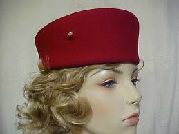 Red Wool Pill Box Hat Made In Usa And Hat Pin Fits 22 Inches Etsy Red Wool Hat Pins Hat Making