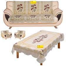 Check spelling or type a new query. Fab Nation 5 Seater Polyester Blend Sofa Cover With Table Cover Yellow Floral Screen Prints Buy Online In Colombia At Desertcart Co Productid 111377994