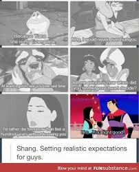 Oh Shang Funsubstance Funny Disney Memes Disney Funny Disney Jokes