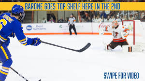 Barone ties it up in the 2nd. Even going into the third!