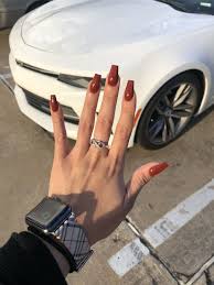 Beginner nail art i easy fall designs i bloody rose arts i long coffin nails i notpolish. Fall Coffin Nails Castle Random