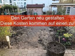 Zwischen 15 und 20% des hauspreises sollten für die kosten des gartens eingeplant werden. Den Garten Neu Gestalten Diese Kosten Kommen Auf Einen Zu Heimwerker Berater De