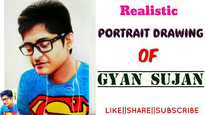 Free fire is the ultimate survival shooter game available on mobile. Must See Portrait Drawing Of Gyan Gaming Sujan Roy Gyangaming Gyansujan Freefire Portrait Youtube