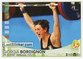 #giorgiabordignon #morningtraining #federpesistica #weightlifting #pesi #allenamento #roadtotokyo #tokyo2020 #italiateam #nonsimolla #coni. Sticker 196 A Giorgia Bordignon Pesi Panini Italia Team Rio 2016 Laststicker Com