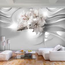 Zum einen durch die optisch vergrössernde wirkung der motive zum fototapeten wald 352 x 250 cm vlies wand tapete wohnzimmer schlafzimmer büro flur dekoration. Vlies Fototapete Blumen Lilie Grau Abstrakt Diamant Tapete Wohnzimmer Wandbilder Ebay Fototapete Blumen Tapeten Wohnzimmer Tapete Wohnzimmer