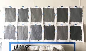 I think you maybe could find a better charcoal than one that has heavy green undertones. Brady Picks A Gray Paint Emily Henderson