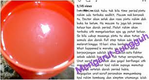 5 cara menghentikan haid yang berkepanjangan, wanita wajib tahu. Tak Perlu Korek Apa Apa Dari Vagina Doktor Selar Teori Mengarut Bidan