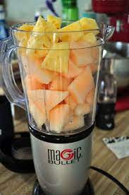 You may need to add more ice for slushier consistency. 11 Best Magic Bullet Smoothie Recipes Ideas Smoothie Recipes Recipes Magic Bullet Smoothies