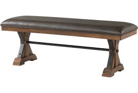 If you have any questions about your purchase or any other product for sale, our customer service representatives are available to. Belfort Select Floris Rustic Upholstered Dining Bench With Metal Accents Belfort Furniture Dining Benches