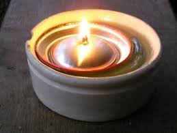 Floating Wick Holder Oil Lamps Lamp Tea Light Candle