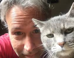 Alfie the Frowning Cat — Winning You Over and Sharing 'Your Person'