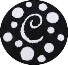 Black And White Polka Dot Rug Www Creativecarpetdesign Com Solid Color Area Rugs