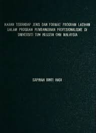 Blog laporan latihan dalam perkhidmatan (ldp) peringkat sekolah berasrama penuh (sbp). Kepelbagaian Jenis Latihan Dalam Perkhidmatan Dan Peningkatan Profesionalisme Guru Berdasarkan Kelayakan Akademik Sub Tema Pendidikan Guru Pembangunan Profesionalisme Guru