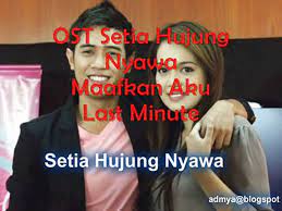 Fiq ft gjie, mell sakura album : Ost Setia Hujung Nyawa Maafkan Aku By Last Minute With Lirik Video Dailymotion
