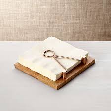 2.64'' h x 7.17'' w x 7.09'' d. Napkin Holders Crate And Barrel