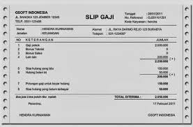 Contoh template, format slip gaji karyawan sederhana untuk swasta, pt dalam bentuk doc, docx, excel, word dan online. Contoh Slip Gaji Bekerja Sendiri Malaysia Cikeri