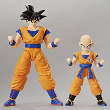 Krillin includes multiple interchangeable hands, three swap out faces, and a destructo disc (kienzan) effects piece. Amazon Com Bandai Model Kit 56635 56635 Figure Rise Son Goku And Krillin Set 19763 Arts Crafts Sewing