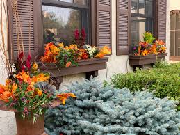 Outdoor artificial plants are weatherproof and uv treated, they require no water and no sun, the perfect solution for today's climate. Seasonal Outdoor Containers Summer Fall Winter Or Spring Haute House Studio