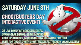 Ghostbusters Day Interactive event at Volo Museum!