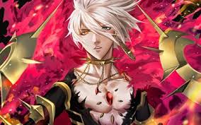 We now set the stage for the apocryphal story of fate apocrypha. Download Wallpapers Lancer Of Red Fate Apocrypha Red Fire Fate Grand Order Ransa Manga Fate Series Type Moon For Desktop Free Pictures For Desktop Free