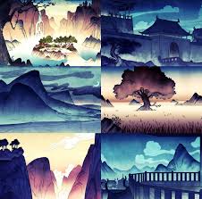The Legend Of Korra Book 2 New Settings And Art Style For Episodes Beginning 1 Beginning 2 The Last Avatar Avatar The Last Airbender Legend Of Korra