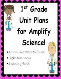 First Grade Unit Plans For Amplify Science Units 1 3 Science Units Unit Plan Science Lesson Plans