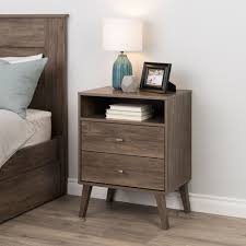 This nightstand features a unique round design that is very modern and classy. Nightstands Night Tables Best Buy Canada