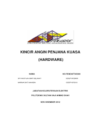 Laporan projek akhir diploma politeknik kota bharu (unfinished). Proposal Final Projek
