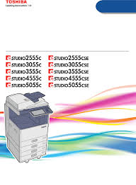 Bedienungsanleitung Toshiba E Studio 3555cse Seite 1 Von 84 Deutsch