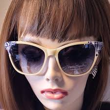 Vera Bradley CHERYL Sunglasses NWT Rx-Able Santiago Navy Fade Gradient 100%  UV