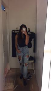Mirror picture poses for girls. Aesthetic Brown Hair Girl Mirror Selfie Novocom Top