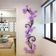 Get free shipping on qualified removable wall decals or buy online pick up in store today in the home decor department. 3d Vase Flower Tree Diy Removable Wall Decal For Living Room Free Shipping Wall Stickers Art