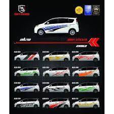 Pada 28hb januari 2010 dapat kereta dan modified sikit2 Perodua Alza Body Sticker Shopee Malaysia