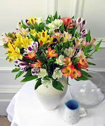Our flower delivery service makes it easy to. Order Beautiful Guernsey Alstroemeria Online For Uk London Delivery Guernsey Flowers By Post
