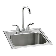 elkay drop in kitchen bar sink 15 in. 2