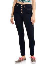 Cherry Blossom Juniors Classic High Rise Skinny Jeans For Women