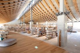 Maybe you would like to learn more about one of these? Nikken Sekkei Designs Integrated Community Centre On Remote Japanese Island With Curved Latticed Timber Roof De51gn