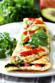 How do you make egg whites? Skinny Egg White Omelet Kim S Cravings