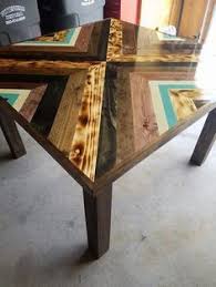 Resultado De Imagen Para Wood River Table Stones Buildwoodtable Wood Pallet Furniture Furniture Projects Wood Pallet Projects