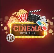 Cinema movie background. popcorn ...