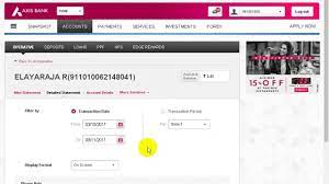 It was established in 1995 and has over 1000 branches. How To Print My Axis Bank Account Statement In Internet Banking Youtube