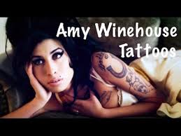 My amy winehouse portrait tattoo. Amy Winehouse Tattoos Youtube