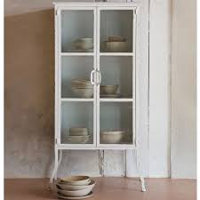 Vintage Vitrine Feminine Metall Weiss Auswahl 1 X Vintage Vitrine Feminine Metall Weiss Material Korpus M Vitrine Vintage Vitrine Glasschrankturen