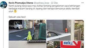 Nonton online berita dan info viral indonesia terupdate hanya di vidio. Viral Cerita Pria Indonesia Kehilangan Barang Barang Di Jepang Selalu Kembali Utuh Termasuk Dompet Tribunnews Com Mobile