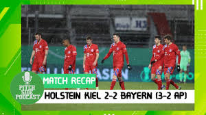 Beim sieg über titelverteidiger bayern münchen wird torwart ioannis gelios zum helden. Holstein Kiel 2 2 Bayern Munchen 7 6 On Penalties No Treble For Bayern This Season Youtube
