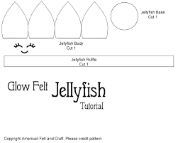 600+ vectors, stock photos & psd files. Glow In The Dark Felt Jellyfish American Felt Craft Blog