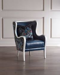 Massoud Bishop Leather Wing Chair Leather Wing Chair Wing Chair Classic Wing Chair